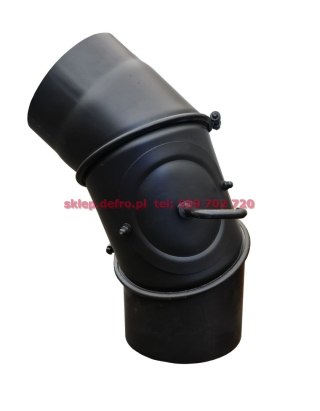 Adjustable tenon elbow with cleanout and shaft.