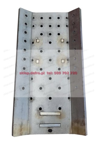 Ruszt palnika 20kW 195x103x30 TYP-V płozy