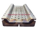 Burner grate 25kW 210x118x36 TYPE-OMEGA without pin