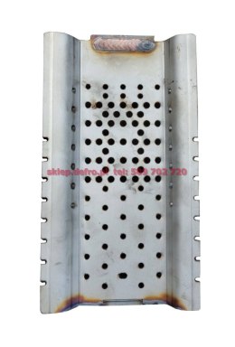 Burner grate 25kW 215x117x37 TYPE-OMEGA with pin