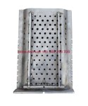 Burner grate 40kW 230x158x38 TYPE-OMEGA without pin - skids