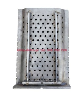 Ruszt palnika 40kW 230x158x38 TYP-OMEGA bez bolca - płozy
