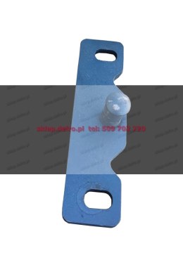 Door bolt L-115 OINCINATED + bolt sleeve