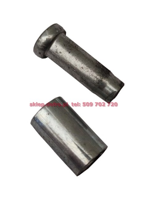 Rod for door L-315 zinc plated + stainless steel rod sleeve Rod for door L-315 zinc plated + stainless steel rod sleeve