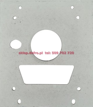 Gasket 360x330x8 (35-50kW)
