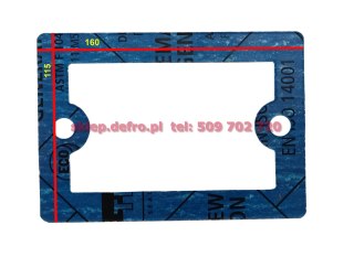 Gasket for bottom cleanout 160x114