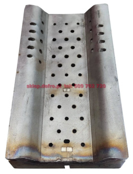 Burner grate 20kW 190x103x36 TYPE-OMEGA without pin