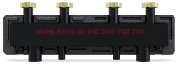 TWO-CIRCUIT CENTRAL HEATING MANIFOLD. FOR PUMP GROUPS