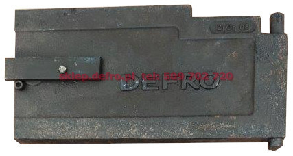 Solid cast iron door 210x130x20