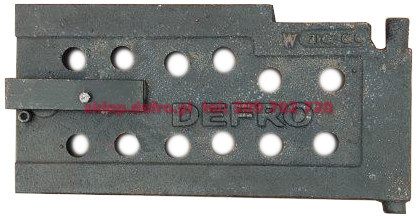 Cast iron door with holes 290x130x20 Cast iron door with holes 290x130x20
