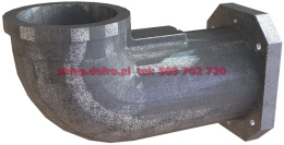 Cast iron burner elbow 15-25 kW