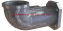 Cast iron burner elbow 35-50 kW