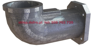 Cast iron burner elbow 35-50 kW