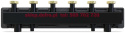 THREE-CIRCUIT CENTRAL HEATING MANIFOLD FOR PUMP GROUPS