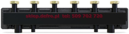 THREE-CIRCUIT CENTRAL HEATING MANIFOLD FOR PUMP GROUPS