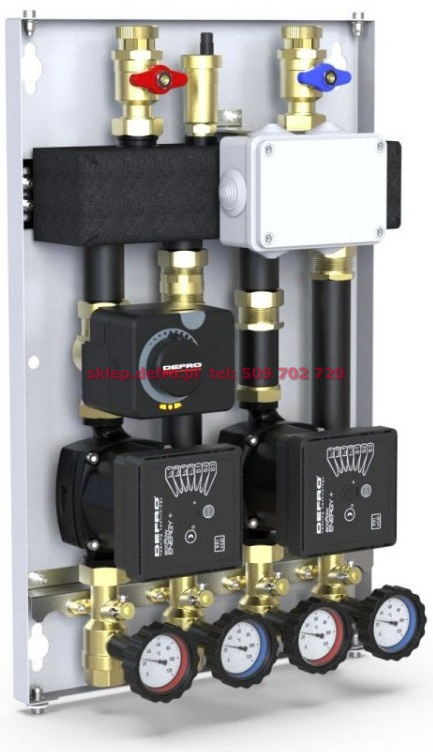 WITH DIRECT GROUP AND THERMOSTATIC VALVE 20-45'C WITH DEFRO ECOFLOW ENERGY PLUS 4/6 PUMPS WITH DIRECT GROUP AND THERMOSTATIC VALVE 20-45'C WITH DEFRO ECOFLOW ENERGY PLUS 4/6 PUMPS