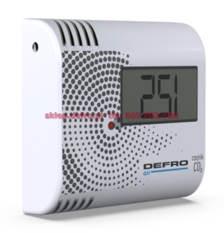 Czujnik CO2 z zasilaczem do rekuperatorów serii DRX