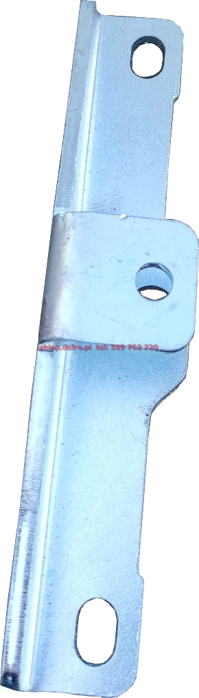 Door bolt L-115 OINCINATED + bolt sleeve